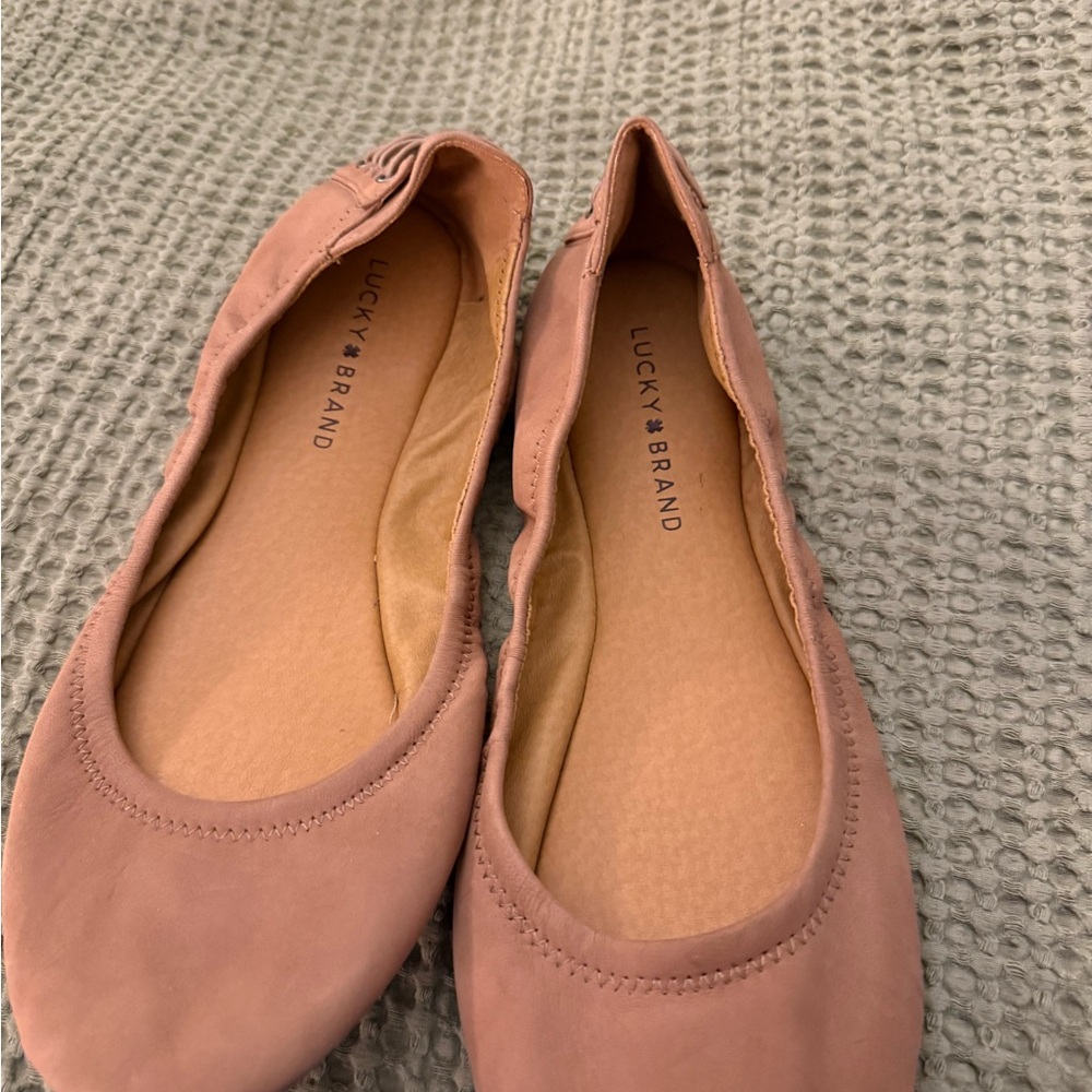Lucky Brand Women's Blush Ballet Flats